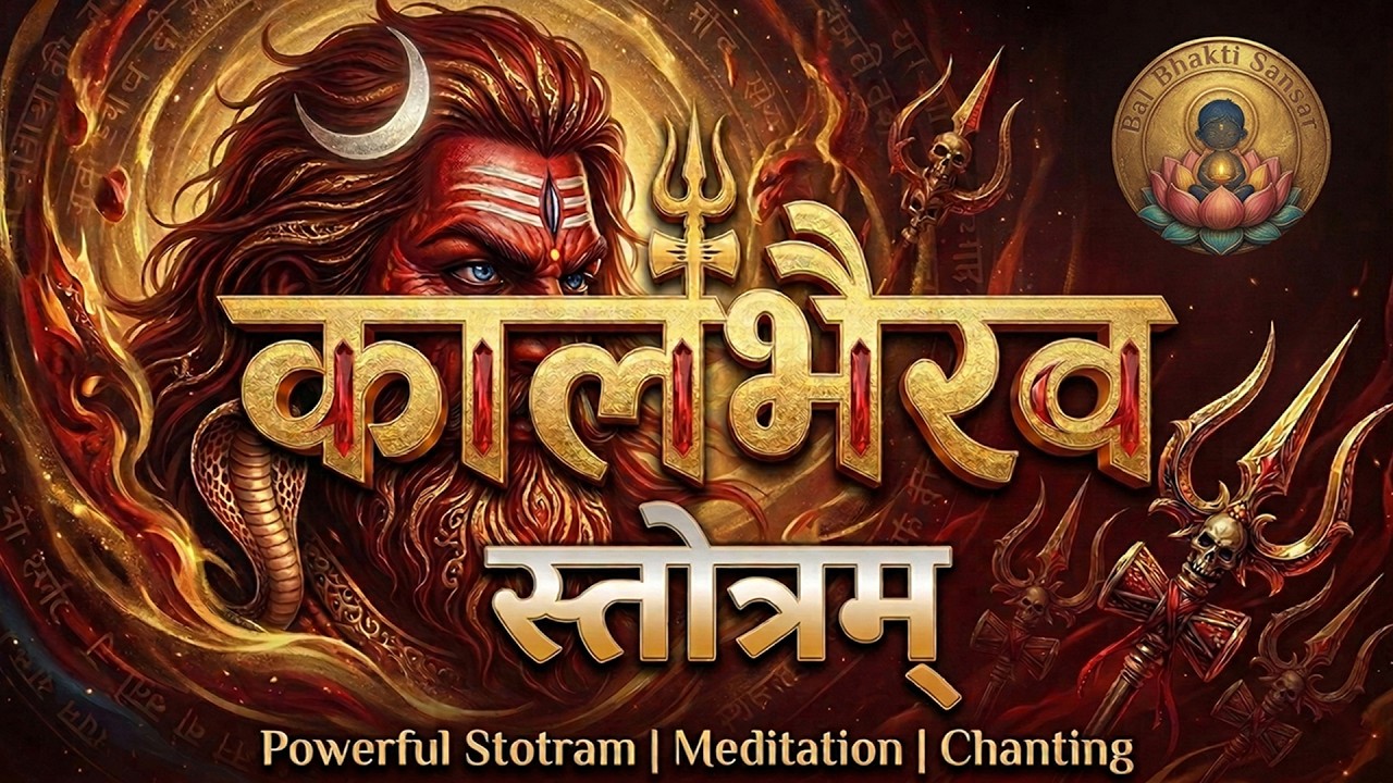 काल भैरव स्तोत्रम् | Kaal Bhairav Stotram | Fear Removal & Powerful Protection Mantra