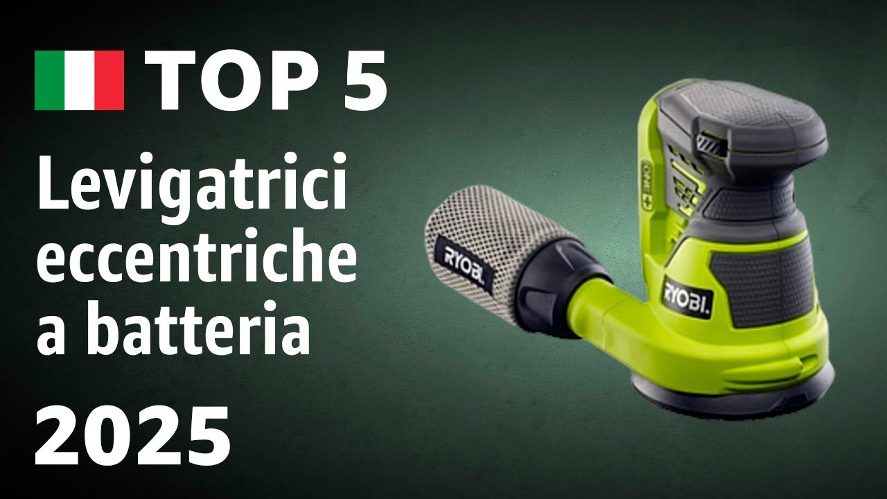 TOP—5. Migliori levigatrici eccentriche a batteria 2025