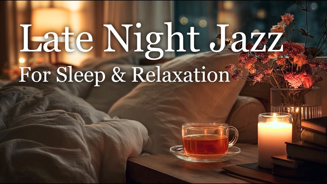 Nothing to Think About – Soft Night Jazz for Deep Rest & Sleep (3.5 Hours)