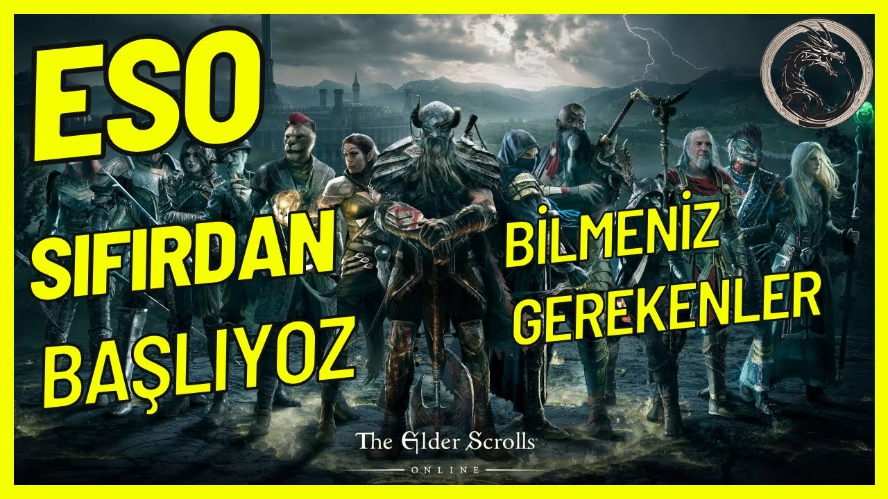 The Elder Scrolls Online Sıfırdan Başlıyoruz - Kesin Bilmeniz Gerekenler