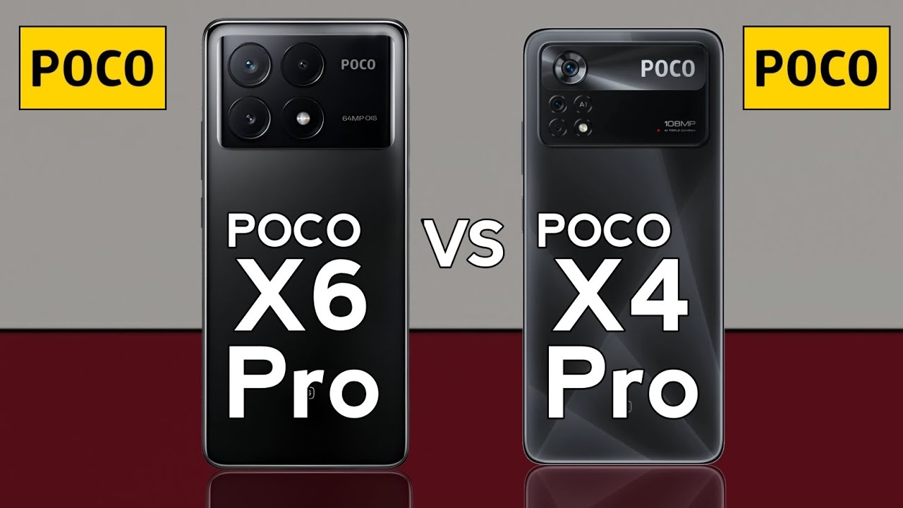 POCO X6 Pro vs Poco X4 Pro