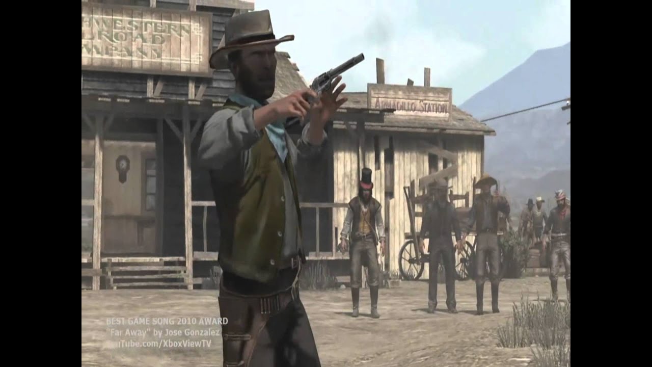red dead redemption - far away - music video [HD]