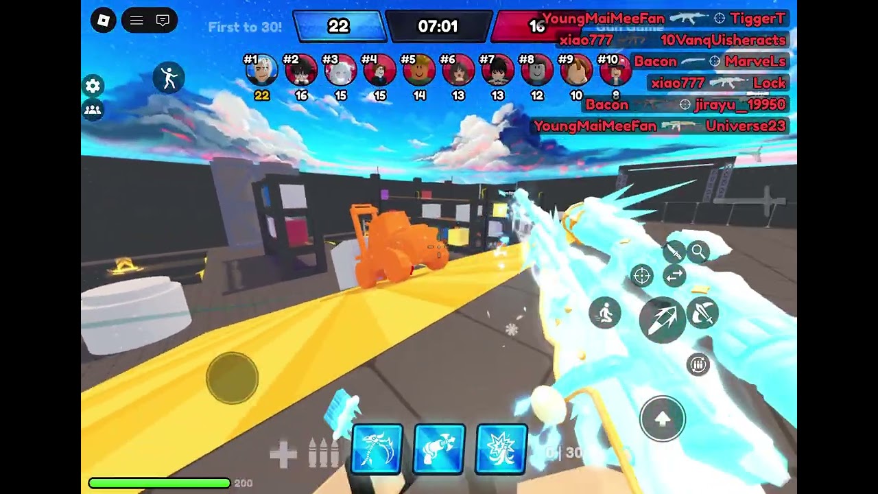 🔥 I Went CRAZY in This HYPERSHOT Match - ROBLOX HYPERSHOT GAMEPLAY