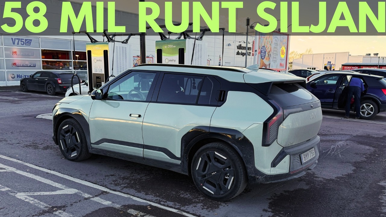 Kia EV3 - Till Dalarna på meteoritsafari | Elbilsmagasinet