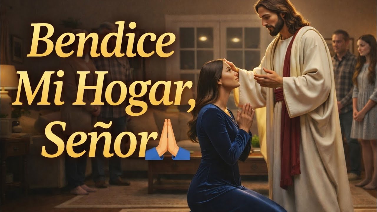 Bendice Mi Hogar, Señor 🙏🔥 Escucha esta oración y siente a Dios entrar y traer paz a tu casa 🕊️