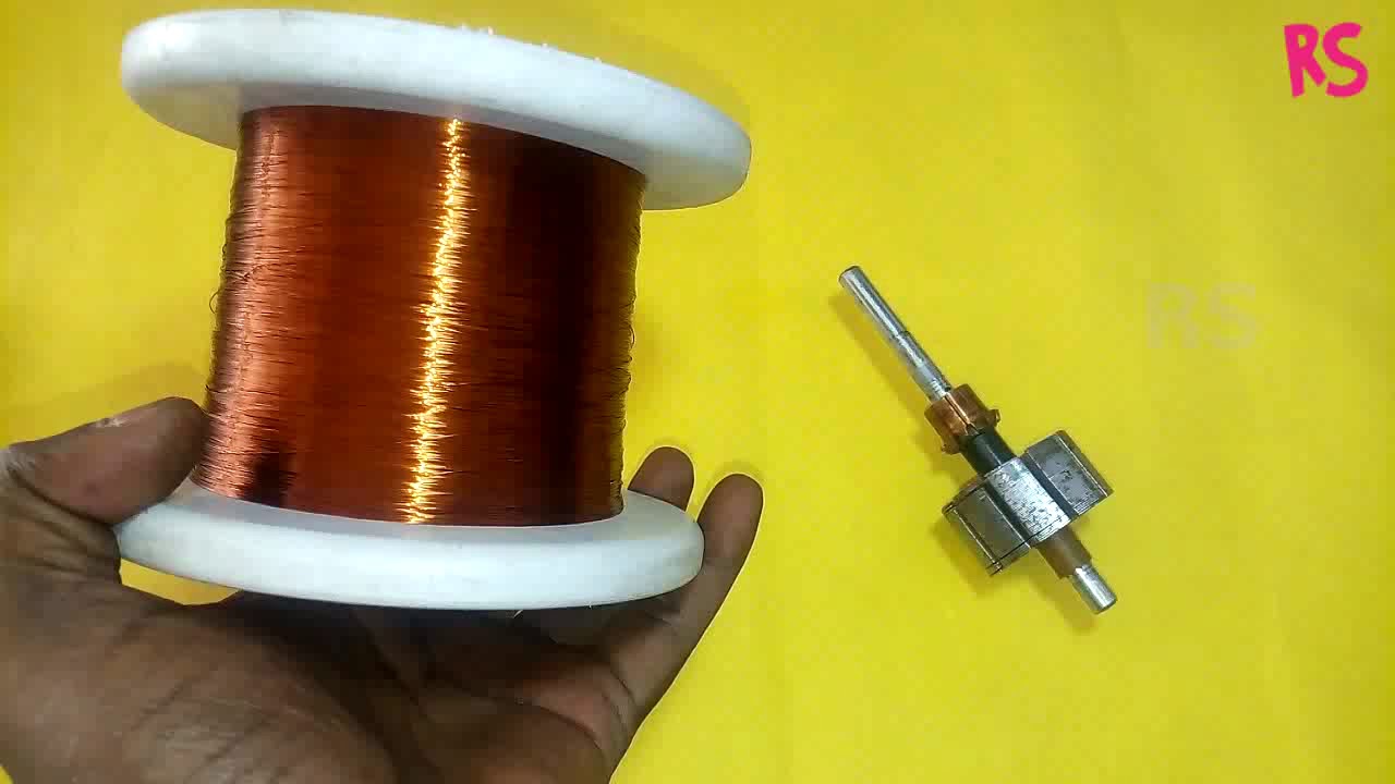 24 Volt DC fan armature winding || RS Electrical Tamil channel || Ramanan
