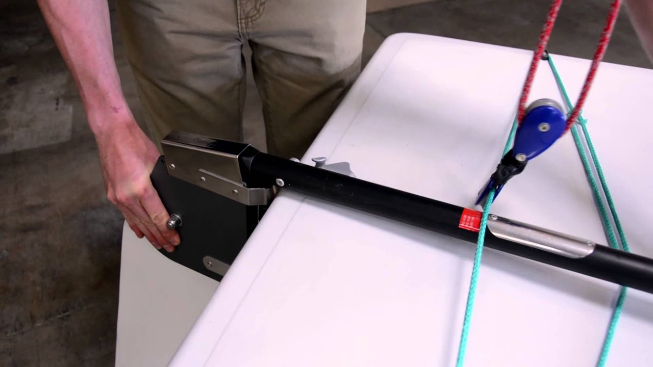 How To Rig a Laser Rudder