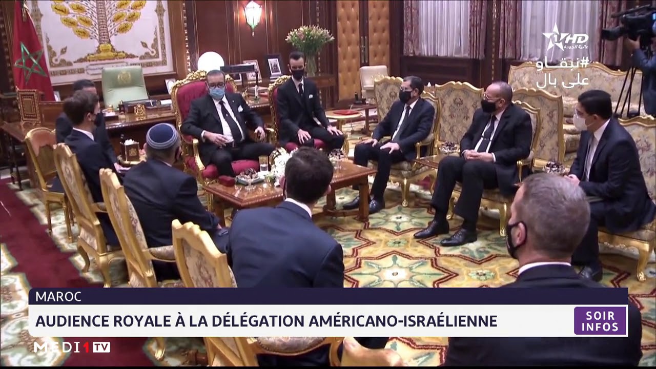 Le Roi Mohammed VI reçoit une délégation américano-israélienne de haut niveau