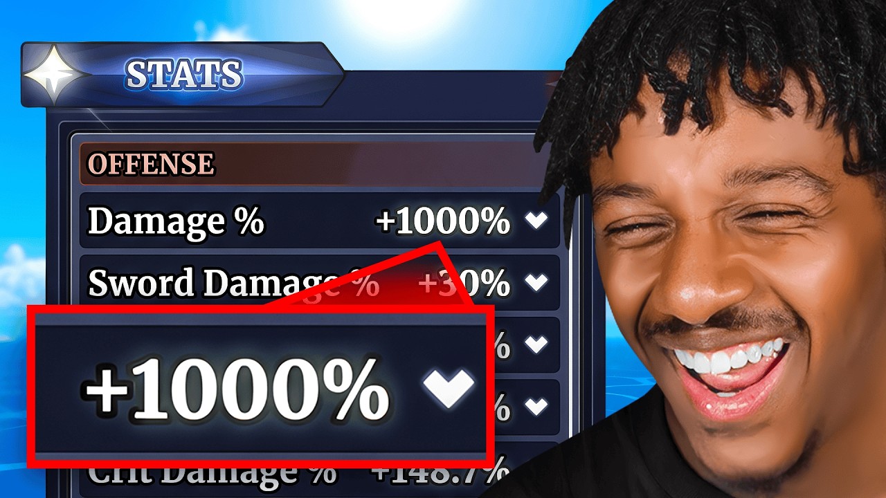 I Got 1,000% DAMAGE In Roblox Sailor Piece