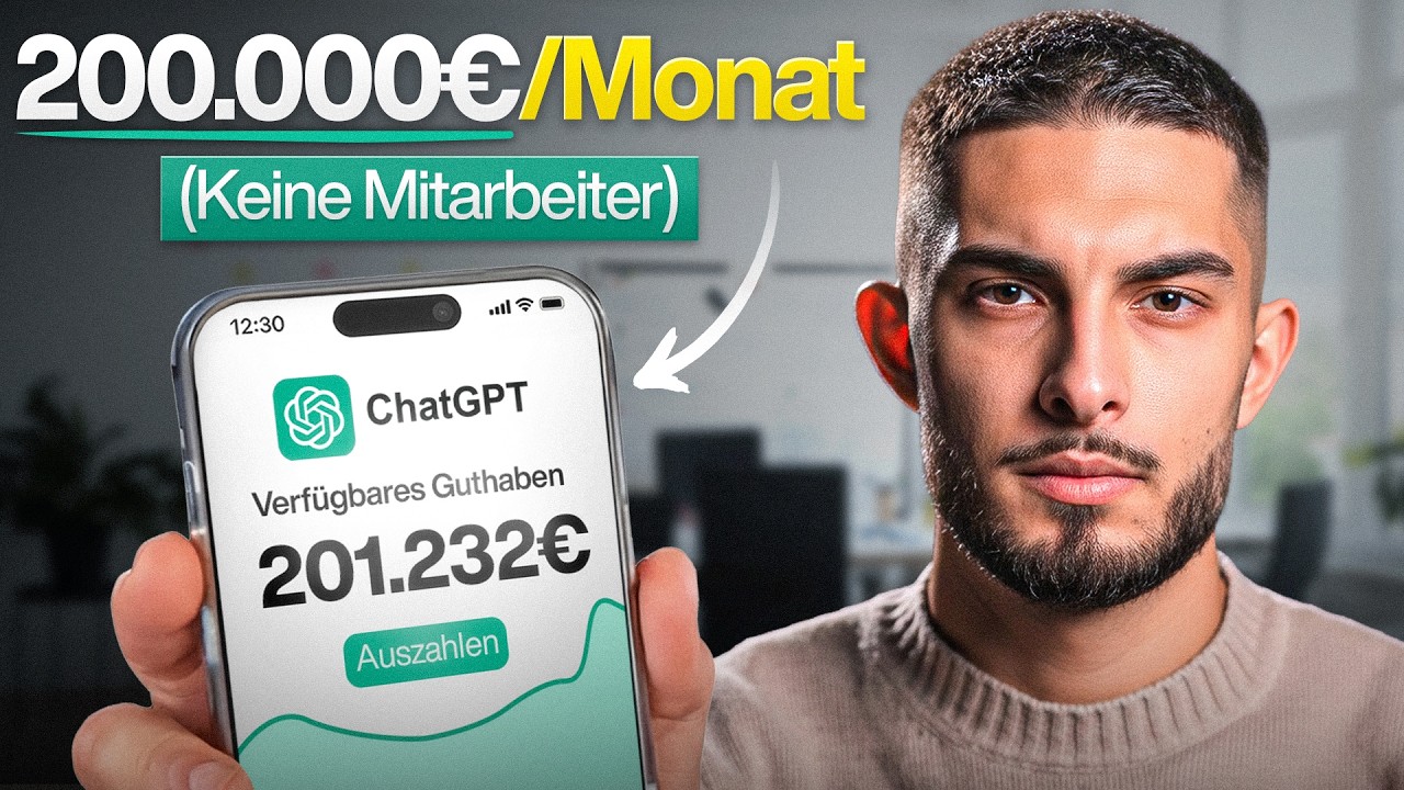 Dieses neue KI-System generiert 200.000&euro; pro Monat (Ohne Mitarbeiter)