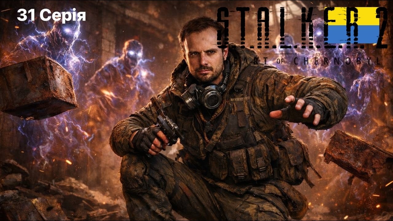 ЧОТИРИ ПОЛТЕРГЕЙСТА??? S.T.A.L.K.E.R.2 на PS5 PRO Українською. 31 Серія.
