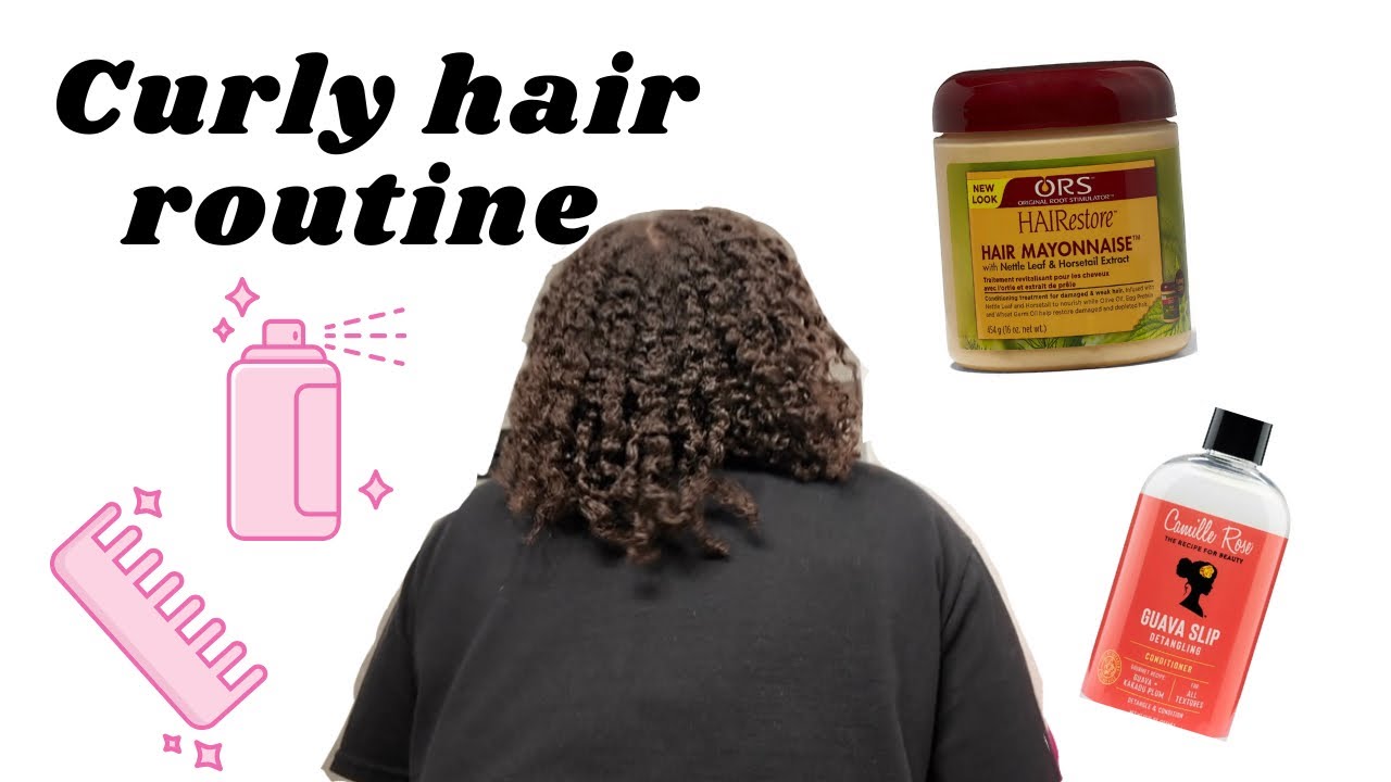 Curly hair routine : Tips, products, etc. 
