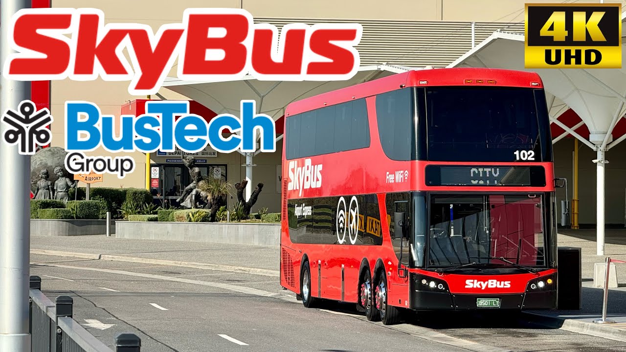 [Skybus Australia: Melbourne City Centre to Avalon Airport & Werribee] Bustech CDi Double Decker Bus