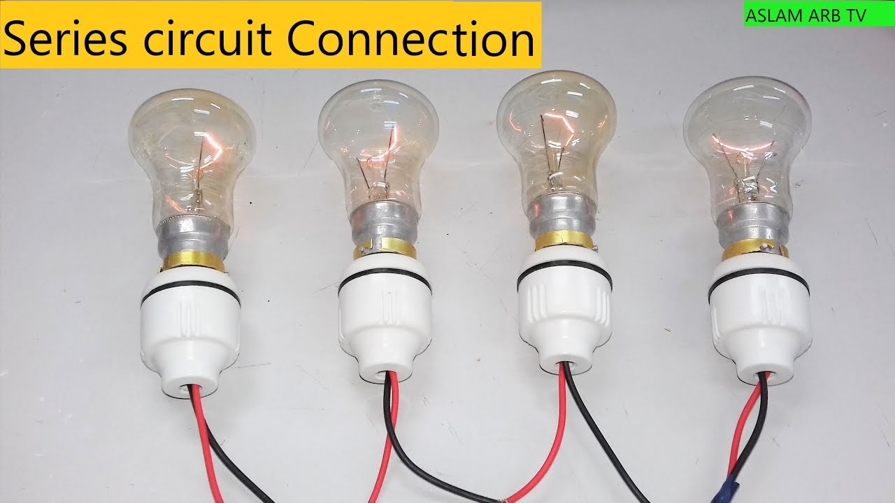 Series circuit Connection সিরিজ সার্কিটে কারেন্ট ও ভোল্টেজ কিভাবে থাকে