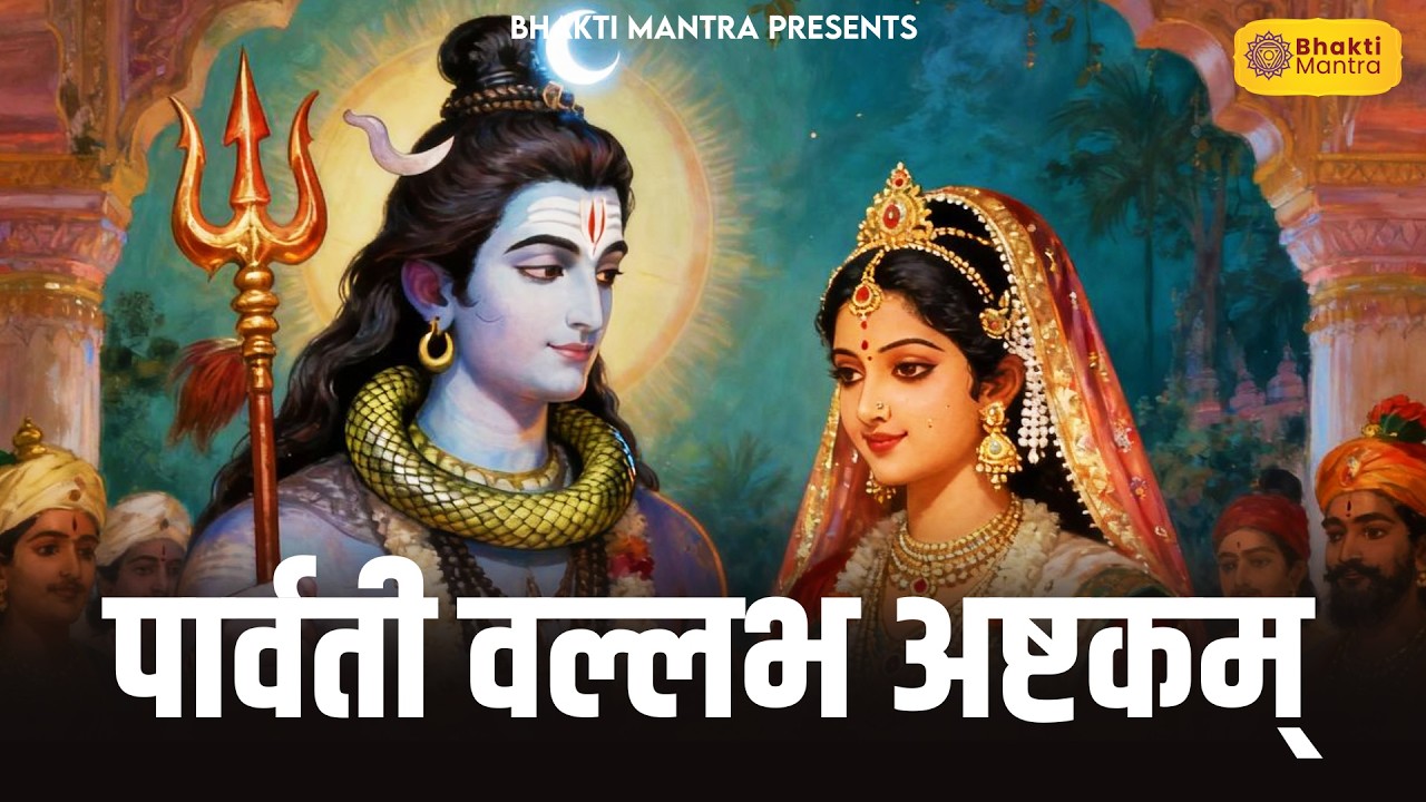पार्वती वल्लभ अष्टकम | Prayer for Describing Shiva | Parvati Vallabha Ashtakam with Lyrics