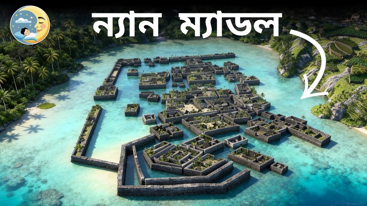 ন্যান ম্যাডল: প্রশান্ত মহাসাগরের সমুদ্রের মাঝে রহস্যময় পাথর-শহর  যা বিজ্ঞানকে হার মানায়!