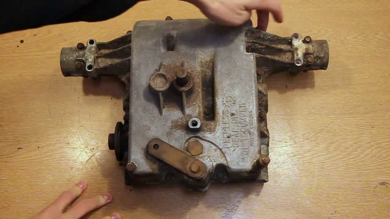 Peerless 832 Transaxle Осмотр и вскрытие коробки передач Tecumseh