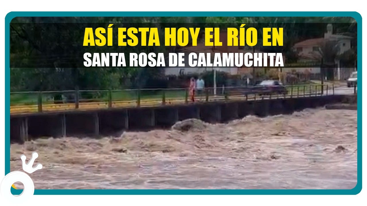 ¡Alerta en Calamuchita! El Río Santa Rosa crece 2 metros y clausuran vados