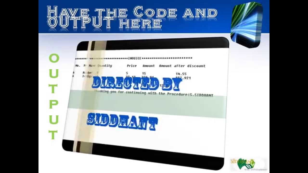 SiD.PRO::ViD:: SIDDHANT COMPUTER Project 2013 AISCEE 2012-13