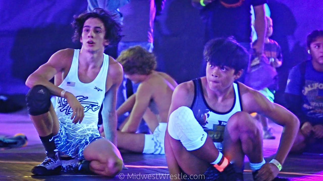 120 – Daylan Forshee {G} of Team Montana vs. Alister Castillo {R} of Dominator Wrestling