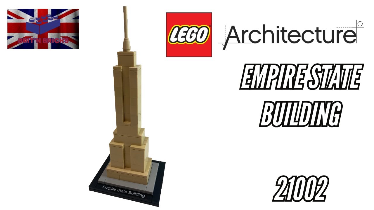 #LEGO architecture Empire State Building #21002 building guide
