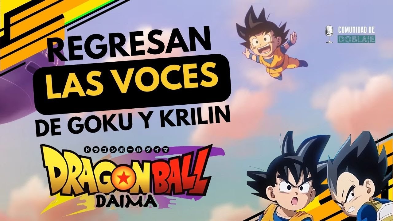 #ComunidadDeDoblaje | DRAGON BALL DAIMA. ¿ADIÓS A LALO GARZA, MARIO CASTAÑEDA Y RENÉ GARCÍA?