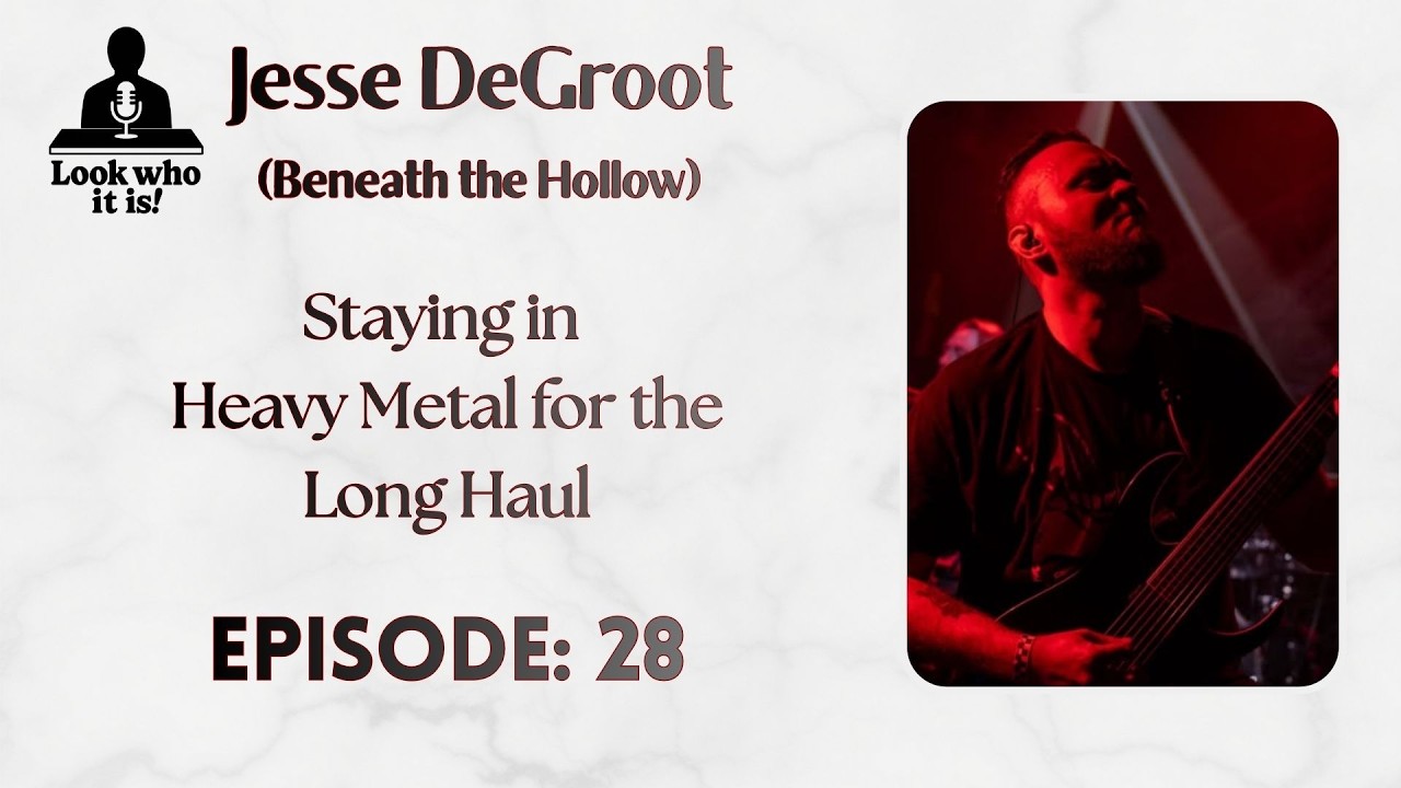 Jesse DeGroot (Beneath The Hollow) - Staying in heavy metal for the long haul.
