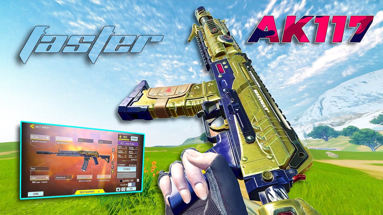 AK117 KILL FASTER than M4 in CLOSE to MID RANGE | 29 KILLS Using AK117 BEST GUNSMITH