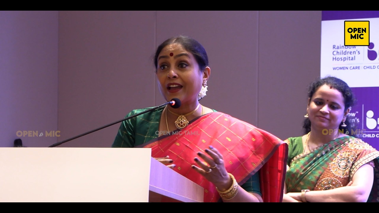 Saranya Ponvannan Speech on Recurrent Pregnancy Loss | Vannam Clinic Launch