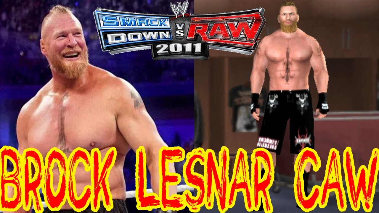 WWE SvR 2011 Brock Lesnar CAW PSP