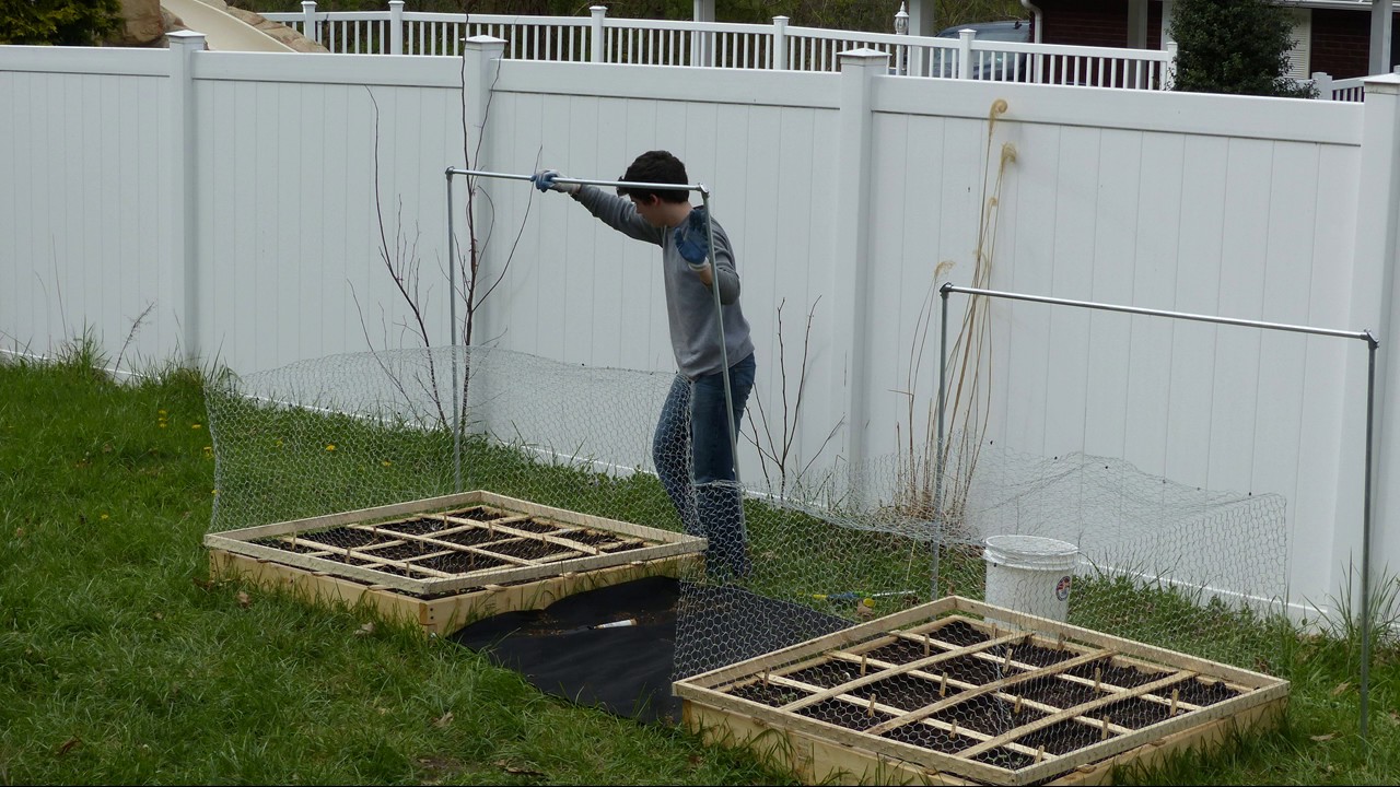 Square Foot Gardening - Vertical Growing Frames