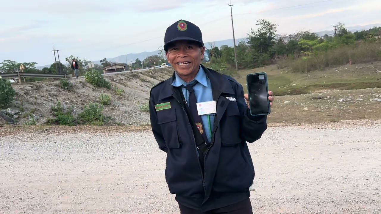 ชมบรรยากาศสายน้ำเเทิน เมืองยมราชบ้านน้องปรารถนา ￼