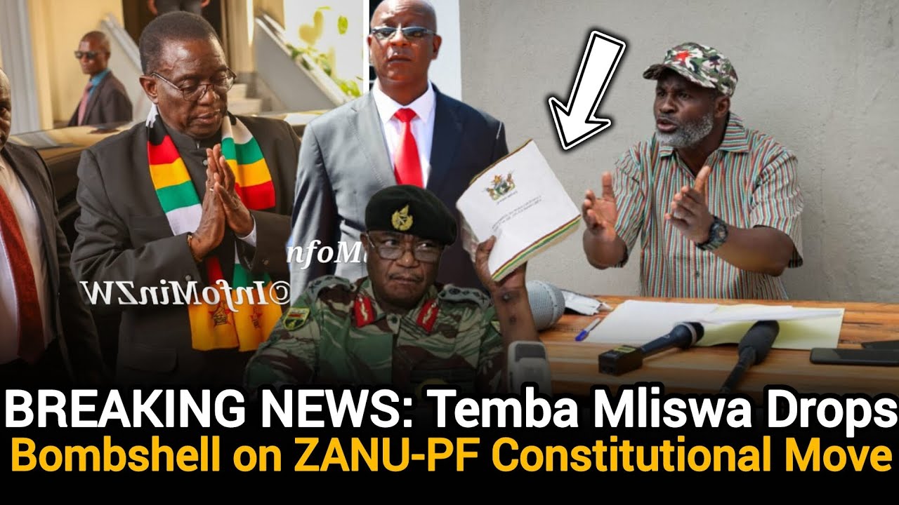 Breaking🔥Темба Млисва раскритиковал конституционный ход ЗАНУ-ПФ🤯🇿🇼