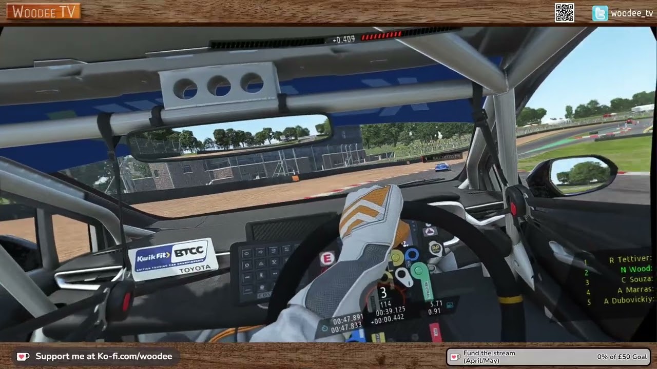 FWD BTCC at Brands Hatch (first ever race!) - rFactor 2 (28/5/22)
