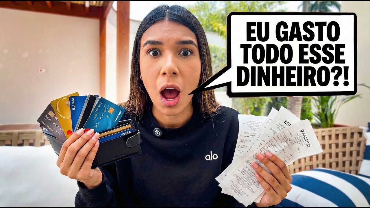 QUANTO GASTO POR MÊS?