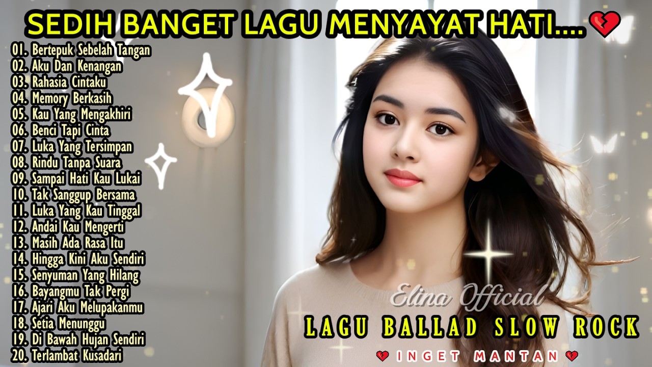 Slow Rock Melayu Viral Terbaik 2026//bertepuk sebelah tangan💔cocok untuk menemani aktivitas