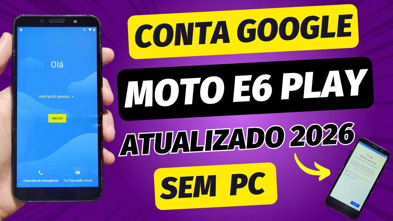 REMOVER CONTA GOOGLE MOTO E6 PLAY ATUALIZADO 2024 ANDROID 9 SEM USAR COMPUTADOR NOVO MÉTODO
