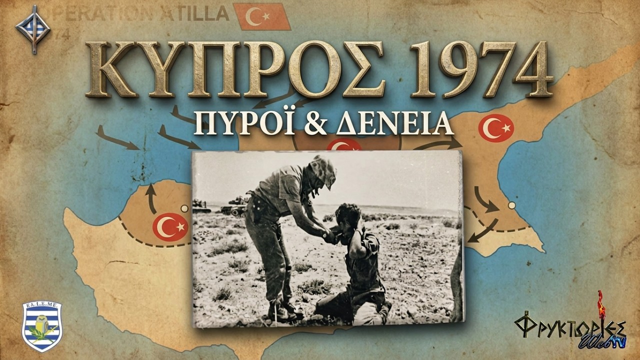 Κύπρος 1974.10/12. Οι μάχες στα χ. Πυρόι και Δένεια στις 17 και 18 Αυγ 74 αντίστοιχα. Πέτρου Βασίλης