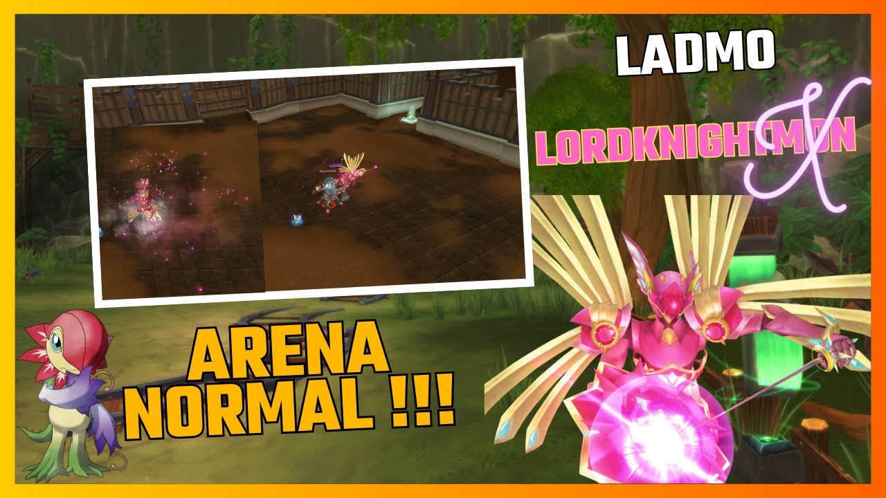 LADMO: Arena Digimon (Normal) LordKnightmon X