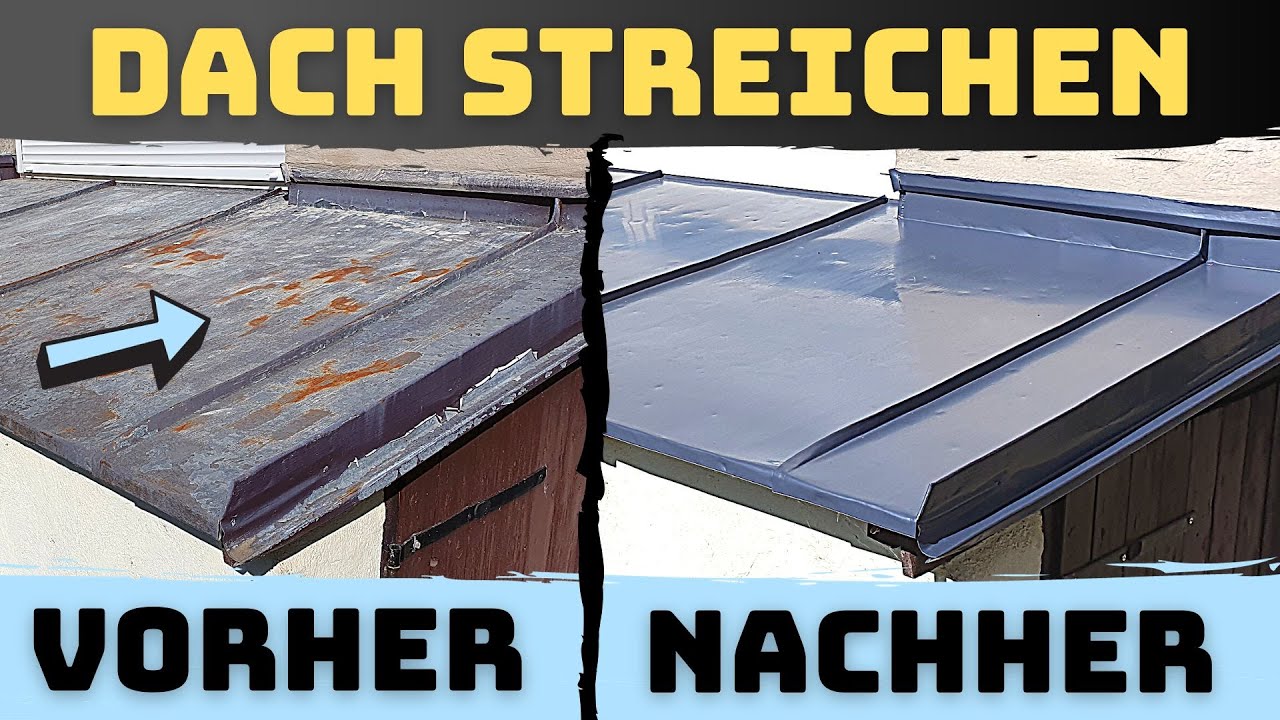 Blechdach professionell streichen - Ist das wirklich so einfach?