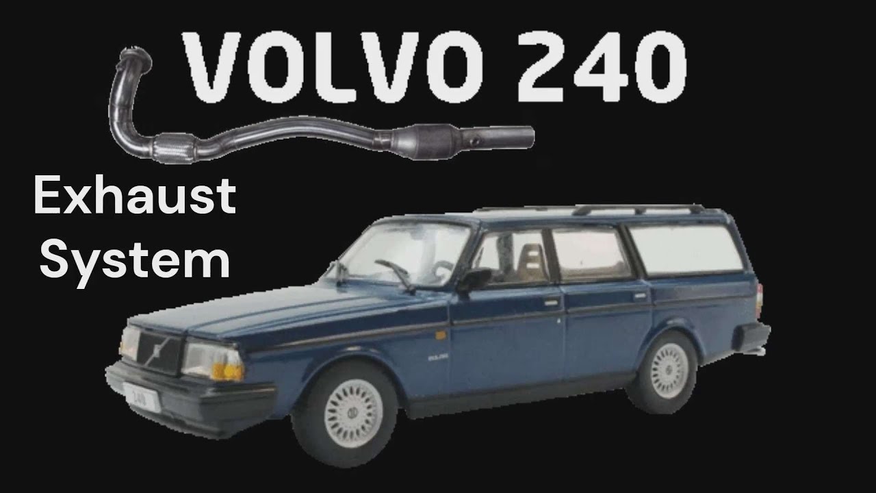 Complete Exhaust System Replacement VOLVO 240 (Part 1) Removal