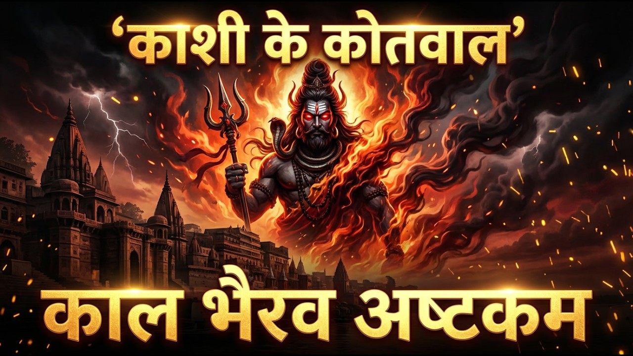 काशी के कोतवाल काल भैरव अष्टकम | ॐ नमः कालभैरव | हर हर महादेव #kaalbhairav #bhakti #bhajan #kashi