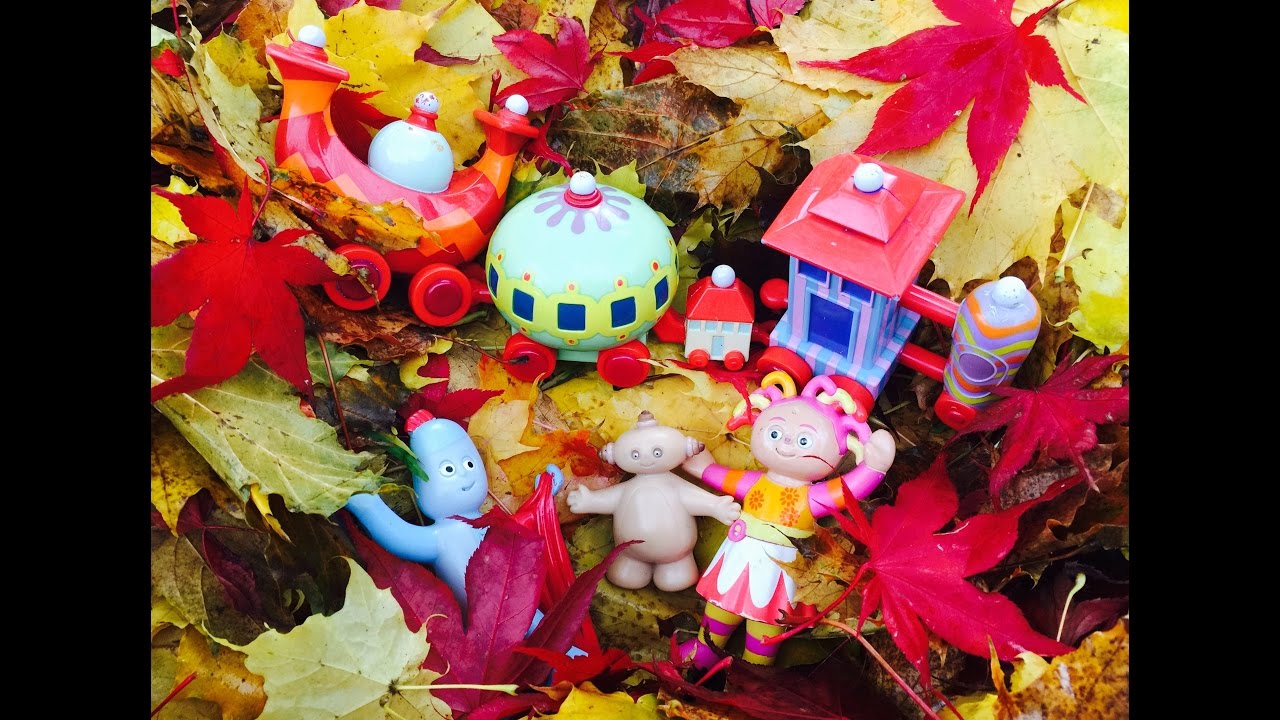 NINKY NONK and IN THE NIGHT GARDEN Toys Fall Leaves!