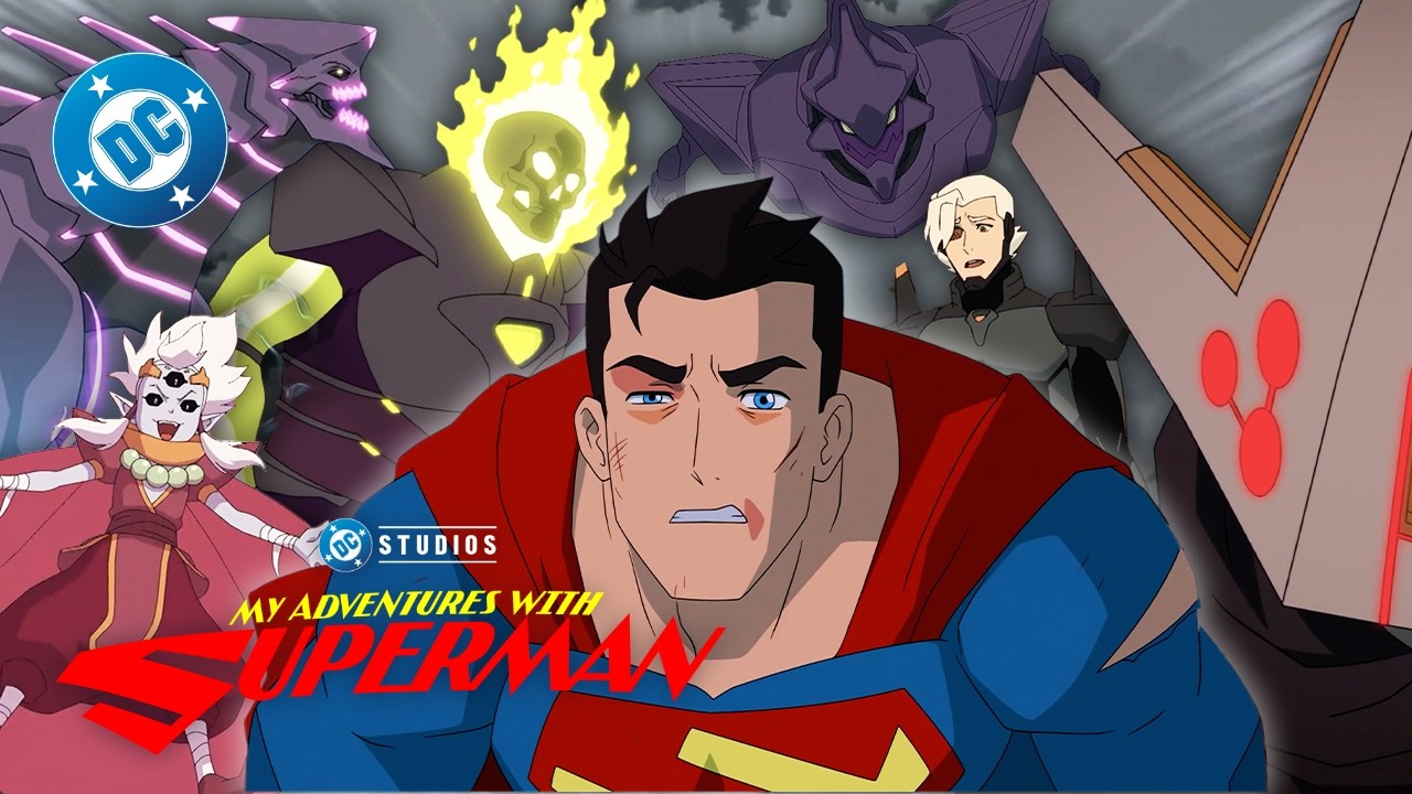 The most INSANE villain fights 😳 | Best of My Adventures with Superman | DC