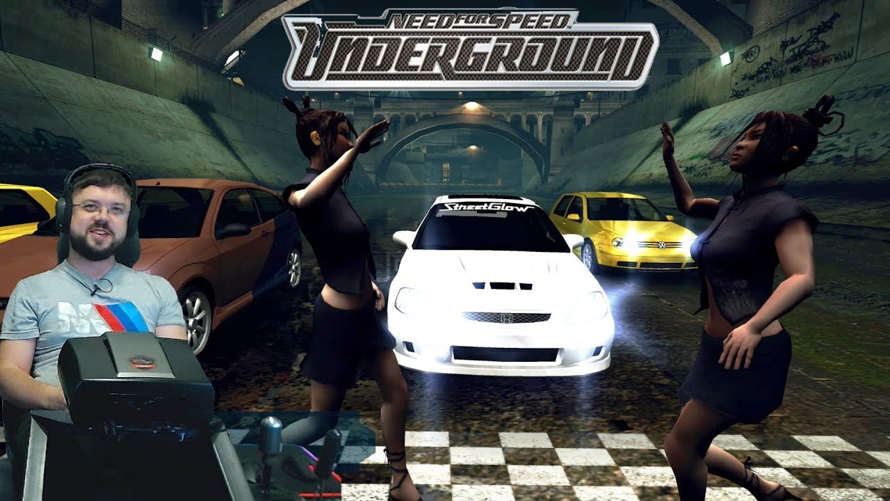 Забористые уличные гонки на Honda Civic в Need for Speed: Underground