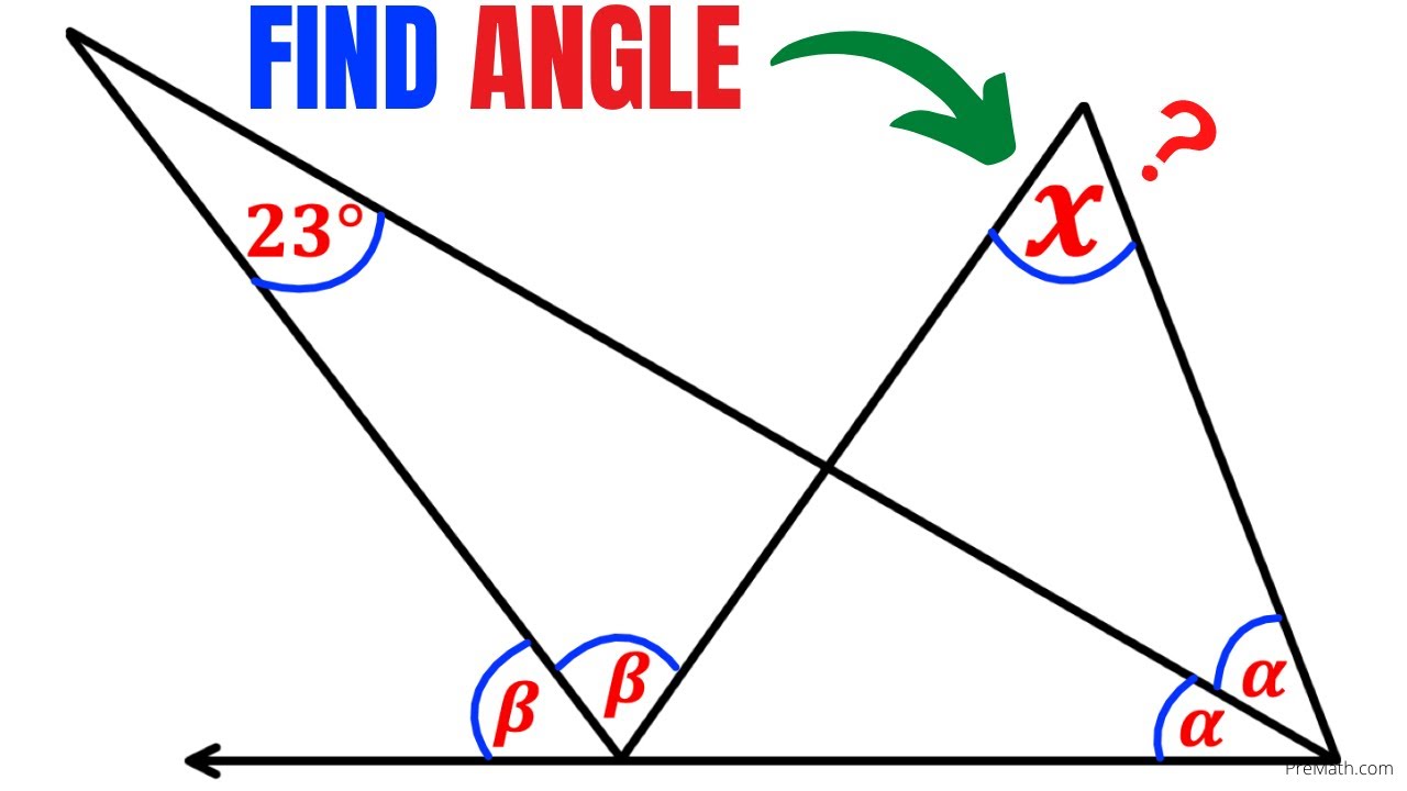 Find the angle X and justify | Learn how to Solve this Tricky Geometry problem Quickly