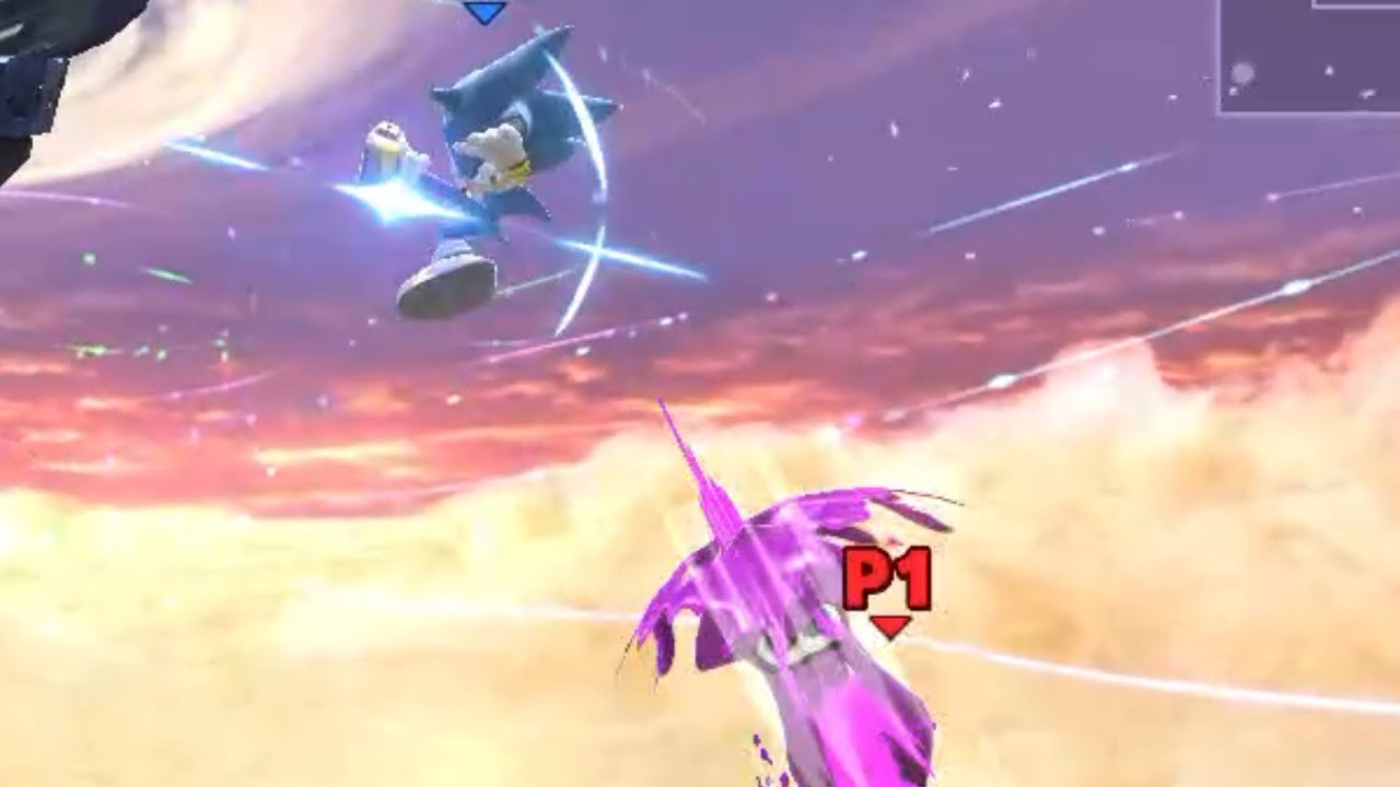 When you face a Sonic player who ACTUALLY knows how to play their character