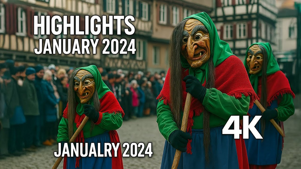 Highlights from T&uuml;bingen Fasnetsumzug 2024 | Germany&rsquo;s Carnival Parade 🎭🎉