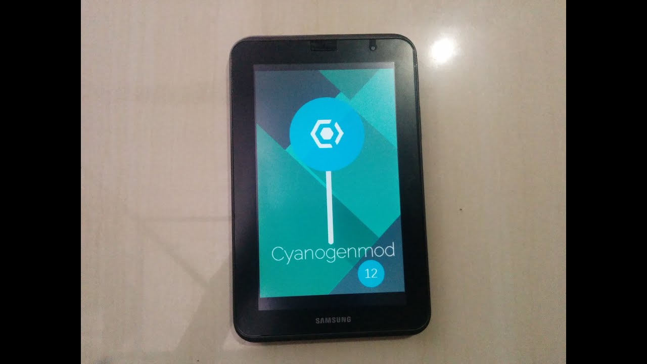 Cyanogenmod 12 Android 5.0 Lollipop on Galaxy Tab 2 7.0 P3100