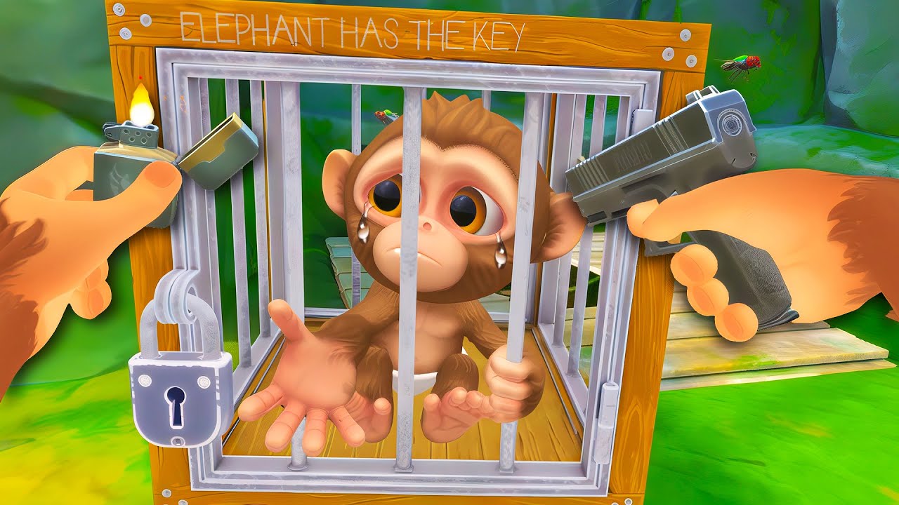 お猿になった.. I AM MONKEY VR